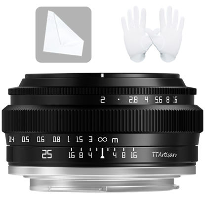 Picture of TTARTISAN 25mm F2.0 Lens Large Aperture Manual Fixed Camera Lens Wide-Angle APS-C Cameras Lenses for Nikon Z Mount Z5 Z6 Z7 Z6II MarkII Z7II Zfc