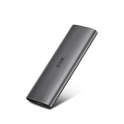 Picture of SSK 512G Portable External SSD,USB3.2 Gen2（6Gbps） Ultra Speed External Solid State Drive USB-C Mini External SSD with 550MB/s Data Transfer for Laptop, Typc C Phones and More