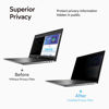 Picture of MOBDIK [2 Pack] Laptop Privacy Screen 14 Inch for 16:9 Aspect Ratio, Anti Glare & Blue Light Filter Protector, 14 in Removable Security Shield