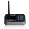 Picture of Pyle Wireless Bluetooth Transmitter Receiver - Audio Transmitting Box for TV Home Stereo, LCD Display, Optical, and AUX Audio Jacks, Bluetooth Version: 5.0