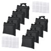 Picture of Sandbags 8 Packs, Sandbag Weights for Backdrop Stand Sandbags, SandBag for Weight, Weight Bags with Zipper and Buckle Straps for Support Heavy Duty Light Stand