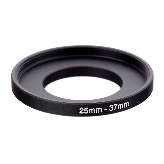 Picture of 25mm Lens to 37mm Camera Lens Adapter,25mm to 37mm Filter Step up Ring Adapter Ring,Compatible with All 37mm UV,CPL,ND,Lens Hood,Threaded Lens ect.