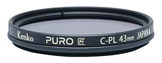 Picture of Kenko Puro Wide Angle Slim Ring 43mm multi-Coated Circular Polarizer Filter, Neutral Grey (224359)