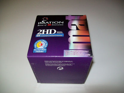 Picture of Imation 2hd Ibm Formatted Go Anywhere Diskettes - Box of 25