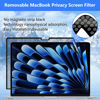 Picture of ZOEGAA MacBook Air 13 inch Privacy Screen (2018~2021,M1), Privacy Screen MacBook Pro 13 inch(2016~2023), Removable & Reusable Laptop Privacy Screen and Anti-Spy Anti-Blue Light Anti-Glare Protector