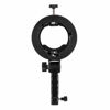 Picture of Glow GRIPLITE X S-Type Bracket Pro Bowens Mount Holder for Round Speedlite Flashes