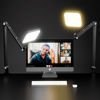 Picture of APEXEL Desk Video Conference Light for Zoom Meeting, Webcam Light with C-Clamp, 360° Rotate & Adjust Arm, Desk Zoom Light for Home Office, Laptop Video Calls, Live Streaming, Video Recording Podcast