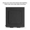 Picture of HumanCentric Mount Compatible with Dell OptiPlex Micro Form Factor Case, VESA, Under Desk and Wall Mount Fits MFF 3040, 3046, 3050, 3060, 3070, 3080, 5050, 5060, 5070, 7040, 7050, 7060, 7070, and More