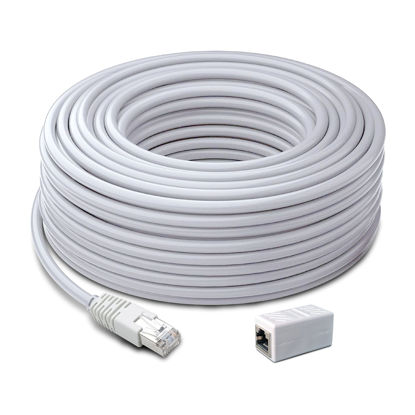 Picture of Swann Security Cat5 Ethernet Cable, NVR Extension Cord for PoE Camera, 100 Ft/30M, SWNHD-30MCAT5E