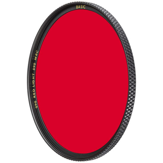 Picture of B+W 43mm Basic Black & White (Light Red) MRC 090M Glass Filter