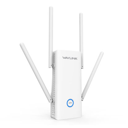 Picture of WAVLINK AX1800 WiFi 6 Mesh Range Extender-Internet Booster, Dual Band Wireless Signal Booster & Repeater up to 1.8Gbps Speed, AP Mode, Mesh Node with Ethernet Port Extend Internet WiFi to Home Device