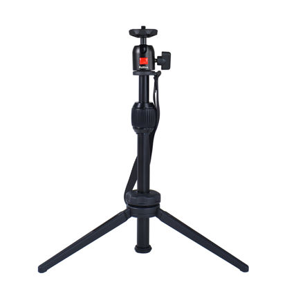 Picture of Tripod Stand Compatible with Anker Nebula Capsule Series, Universal Mini Camera Tripod, Aluminum Alloy Portable Projector Stand for Capsule, Capsule Max, and Capsule II with Swivel Ball Head