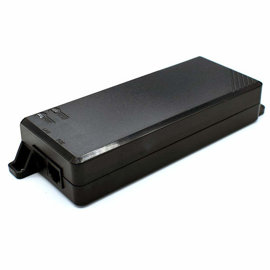 Picture of iCreatin 90W Gigabit Ultra PoE++ Injector Adapter, IEEE 802.3 bt /802.3at/ 802.3af Compliant, Up to 90W Ultra Power Supply, 10/100/1000Mbps, Compatible with TRENDnet TPE-119GI