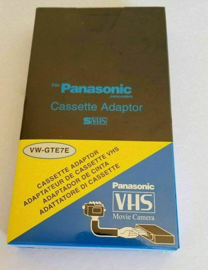 Picture of Motorized VHS-C Cassette Adapter for JVC C-P7U CP6BKU C-P6U,Panasonic PV-P1,RCA VCA115 + LensPen Lens Cleaner + 1 VCC113 Micro-Fiber Cloth™