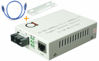 Picture of Multimode SC 850nm Gigabit Fiber Media Converter - Built-In SC Fiber Module 550m (0.34 miles) - to UTP Cat5e Cat6 10/100/1000 RJ-45 - Auto Sensing Gigabit | Fast Ethernet Speed - Jumbo Frame - LLF