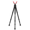 Picture of Zeadio Tripod Rest with High Density Foam Grip, Twist-Style Locking Leg, and Non-Marring V-Yoke Rest Head for Outdoor Activities