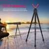 Picture of Zeadio Tripod Rest with High Density Foam Grip, Twist-Style Locking Leg, and Non-Marring V-Yoke Rest Head for Outdoor Activities