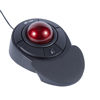 Picture of MCSaite Wired Trackball Mouse with Scroll Wheel - Big Trackball Mouse with 4 Mouse Buttons and Detachable Wrist Rest - Red Ball