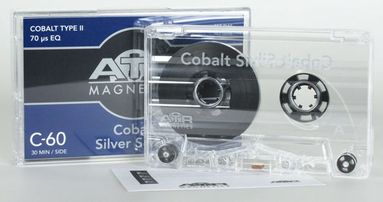 Picture of ATR Magnetics Silver Series High Bias Type II 60 Minute Cobalt Cassette Tape 5 Pack