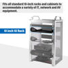 Picture of DeskPi DeskPi RackMate Accessories Rack Shell 10 inch 1U Rack