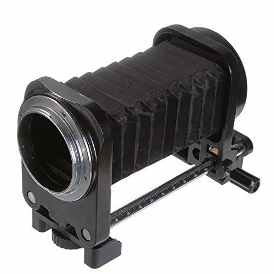 Picture of Runshuangyu Lens Macro Fold Bellow Extension Tube for Nikon Film Cinema and Digital SLR Photography Camera D750 D810 D7200 D7100 D7000 D90