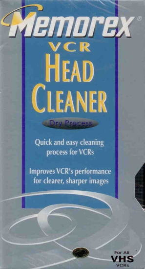 Picture of MEMOREX 3016-1010 VHS Dry Video Head Cleaner (Memorex 30161010)