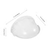 Picture of KONTONTY Monitor Rain Cover Outdoor Protector Cover Camera Lens Cover Camera Rain Protective Cover Plastic Camera Sun Shade Plastic Camera Shades Sun Visor White Cover