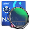 Picture of NEEWER 77mm Black Diffusion 1/4 Effect with ND2-ND32 Variable ND Filter 2 in 1, HD Neutral Density Filter with Mist Dreamy Cinematic Features, Water Repellent/Scratch Resistant/Dust Proof, No X Cross