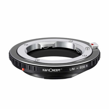 Picture of K&F Concept Lens Mount Adapter for Leica M Mount Lens to Canon EOS R Camera Body