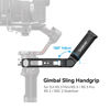 Picture of Smatree Gimbal Sling Handgrip Compatible with DJI RS 3 Mini/RS 3/ RS 3 Pro/RS 2/RSC 2 Stabilizer, Adjustable & Foldable Handheld Grip for Low Angle Shots