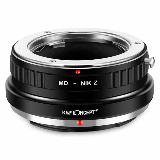 Picture of K&F Concept Lens Mount Adapter for Minolta MD MC Mount Lens to Nikon Z6 Z7 Camera