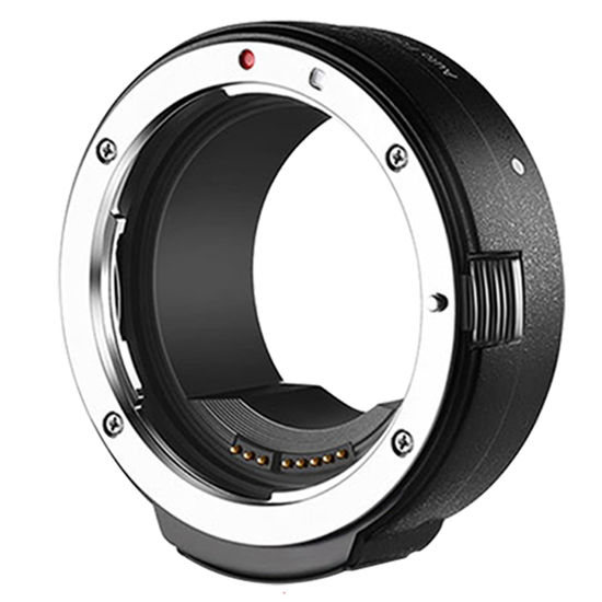 Picture of EOS R Lens Mount Adapter Auto-Focus Lens Converter Ring for Canon EF/EF-S Series Lens to Canon EOS R RP R3 R5 R50 R6 R6II R7 R8 R10 R100 Cameras