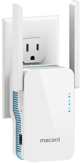 Picture of All-New2024 WiFi Extender 1.2Gb/s Signal Booster | Dual Band 5GHz & 2.4GHz, New Gen up to 4X Faster, Longest Range Than Ever Super Antennas, Signal Amplifier w/Ethernet Port, Alexa Compatible