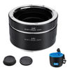 Picture of JJC EF EF-S Mount Auto Focus Macro Extension Tube Set for Canon Rebel T8i T7i T6s T6i T5i T7 T6 SL3 SL2 EOS 90D 80D 77D 70D 60D 6D Mark II 5D Mark IV III 7D Mark II & More EF/EF-S Mount Camera & Lens