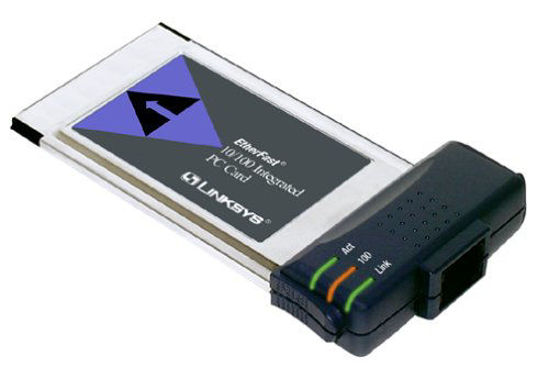 Picture of Cisco-Linksys PCM100 EtherFast 10/100 Integrated PC Card