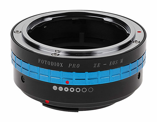 Picture of Fotodiox Pro Lens Mount Adapter, Mamiya ZE (35mm) Lens to EOS M EF-m Camera Body