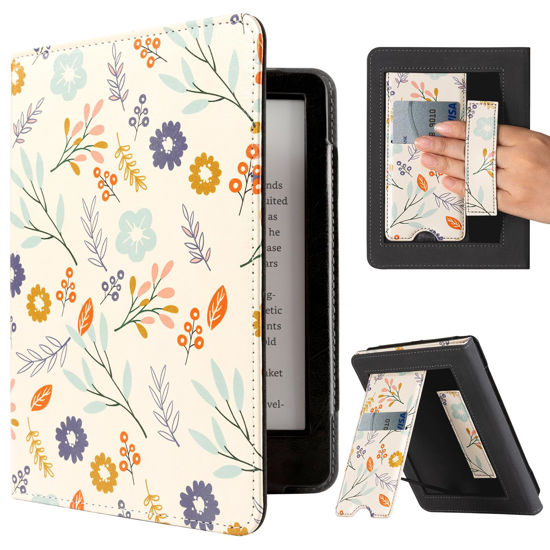 Picture of CoBak Case for Kindle Paperwhite - All New PU Leather Cover with Auto Sleep Wake, Hand Strap, Card Slot for Kindle Paperwhite Signature Edition and Kindle Paperwhite 11th Generation 2021 Released