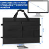 Picture of WELIDAY Monitor Carrying Case for 27"-32" LCD Screens and Monitors, Protective Storage Case Monitor Dust Cover Compatible with iMac 27" Desktop Computer and Accessories