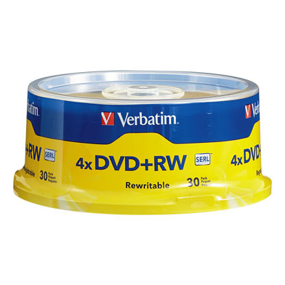 Picture of VTM94834 - VERBATIM 94834 4.7GB 4X DVD+RWs, 30-ct Spindle