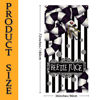 Picture of Beetlejuice Door Cover Scary Creepy Halloween Photo Backdrop Halloween Birthday Party Decorations and Supplies for Home