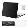 Picture of MOSISO Compatible with MacBook Pro 14 inch Case 2024 2023 2022 2021 Release M3 A2918 A2992 M2 A2779 M1 A2442 Pro Max, Plastic Hard Shell&Keyboard Cover&Screen Protector&Storage Bag, Black