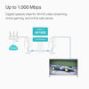 Picture of TP-Link AV1000 Powerline Starter Kit (TL-PA7017 KIT) - Gigabit Port, Plug&Play, Ethernet Over Power, Nano Size, Ideal for Smart TV, Online Gaming, Wired Connection Only (Renewed)