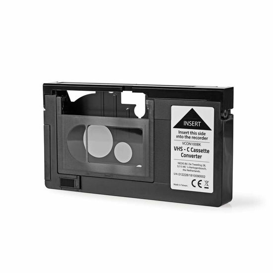 Picture of HQ VHS-C Video Cassette Adaptor - NOT COMPATIBLE WITH 8mm/MiniDV/Hi8 Tapes !