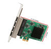 Picture of SYBA MULTIMEDIA 4 Port Gigabit Ethernet PCI-e X1 Network Interface Card (SI-PEX24042)