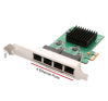 Picture of SYBA MULTIMEDIA 4 Port Gigabit Ethernet PCI-e X1 Network Interface Card (SI-PEX24042)