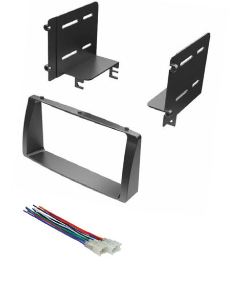 Picture of ASC Car Stereo Dash Kit and Wire Harness for Installing a Double Din Aftermarket Radio for 2003-2008 Toyota Corolla