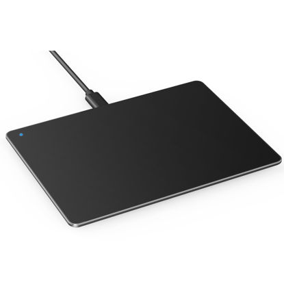 Picture of HongMall External Trackpad, Wired Ultra Slim Trackpad with Multi-Touch Gestures, Plug & Play- No Latency, Touchpad Mouse for Windows 7/8/10/11- Black