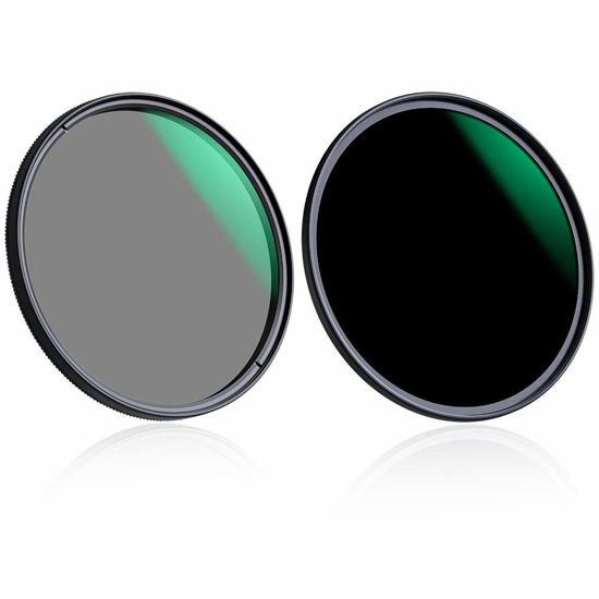 Picture of K&F Concept 49mm ND1000 CPL Lens Filter Kit (2 Pcs) Neutral Density ND1000 + Circular Polarizer Filter with 24 Multi-Layer Coatings for Camera Lens