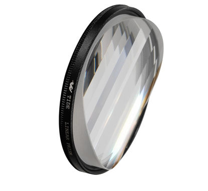 Picture of Tide Optics Linear Prism Filter 82 mm - Prism Camera Lens Threaded Filter