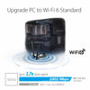 Picture of ASUS PCE-AX3000 WiFi 6 (802.11ax) Adapter with 2 External Antennas. Supporting 160MHz for Total Data Rate up to 3000Mbps, Bluetooth 5.0, WPA3 Network Security, OFDMA and MU-MIMO